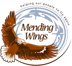 Mending Wings - helping our people to fly again | Logo